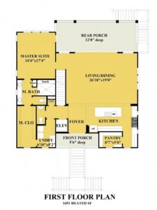 West Beach Cottage Sdc House Plans