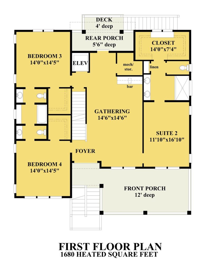 Seabrook Island SDC House Plans